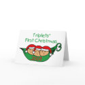 Triplets First Christmas - Pod 2008 cards by Scrappintwins Triplets First Christmas - Pod 2008 cards