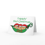 Triplets First Christmas - Pod 2008 cards