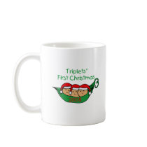 Triplets First Christmas - Pod 2008 Coffee Mug