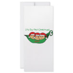 Triplets First Christmas Personalized Rack Card
