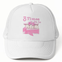 Triplets Trucker Hats