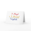 Triplets Math cards