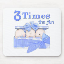 Triplets Mouse Pads
