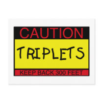 Triplets postcards