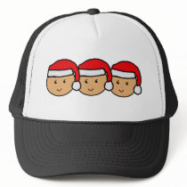 Triplets Santa Hat Graphic