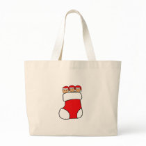 Triplets Stocking Graphic bags