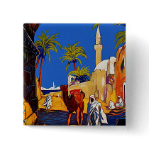 Tripoli - Libia (Libya) Pinback Buttons