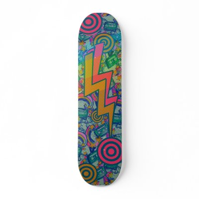 Tripped Out! Skate Deck by Krissy_B