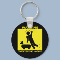 Tripping Hazard - Corgi keychains by MenagerieMayhem Tripping Hazard - Corgi keychains
