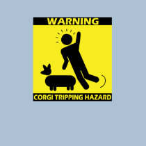 Tripping Hazard - Corgi Ladies t-shirts by MenagerieMayhem Tripping Hazard - Corgi Ladies t-shirts