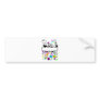 Trippy de-do-da bumper stickers