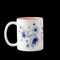 trippy flower bubbles mugs by dimarie trippy flower bubbles mugs