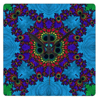 Trippy Fractal Art Clocks