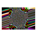 trippy fractal square posters