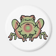 Trippy Frog Magnets