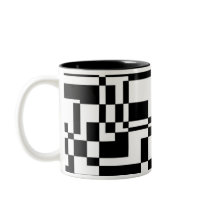 Trippy Geo mugs