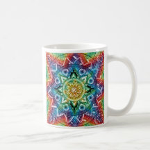 Trippy Mandala Coffee Mug