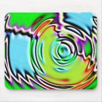 Trippy Ripple Mousepad by abeyer Trippy Ripple Mousepad