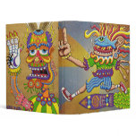 Trippy Skate Clown binders