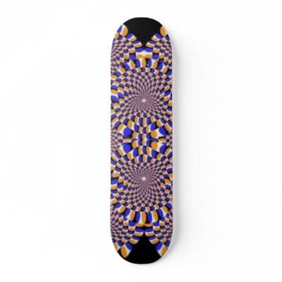 trippy skateboard by sktrchck8