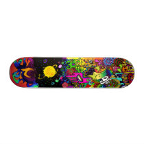 Trippy Sky Mini Skate Decks