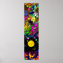 Trippy Sky Print