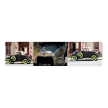Triptych: 1929 Ford posters