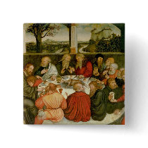 Triptych, left panel, Philipp Melanchthon Pin