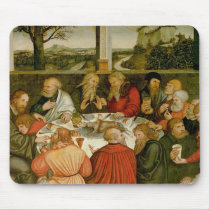 Triptych, left panel, Philipp Melanchthon Mouse Pads