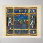 Triptych of Louis XII  and Anne de Bretagne Print