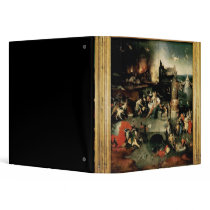 Triptych: The Temptation of St. Anthony Vinyl Binder