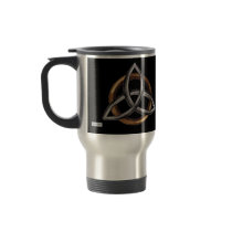 Triquetra (Brown/Silver) Mug
