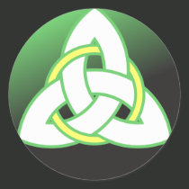 Triquetra Celtic Trinity Knot stickers