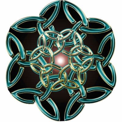 Triquetra Circle Knot Acrylic Cut Out by pentagramstar