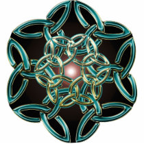 Triquetra Circle Knot photo sculptures