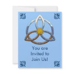 Triquetra Earth Air Water Invitations