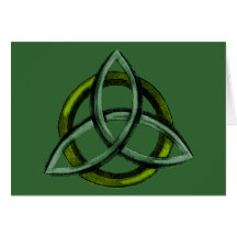 Triquetra (Green) Card