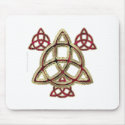Triquetra Mousepad by Rockangel1 Triquetra Mousepad