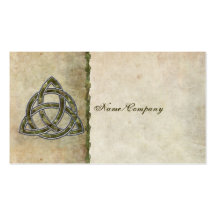 Triquetra Natural Business Cards