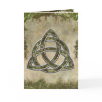Triquetra Natural Card