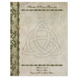 Triquetra Natural Custom Letterhead