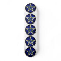 Triquetra Pentagram Skateboard