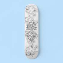 Triquetra Silver Bevel skateboards
