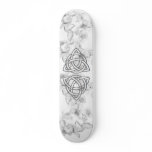 Triquetra Silver Bevel Skateboard