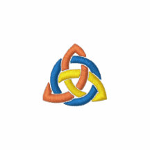 Triquetra - Trinity knot Polo