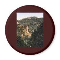 Trisanna Viaduct and Castle Wiesberg Tyrol Austro- Magnet