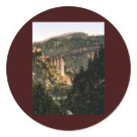 Trisanna Viaduct and Castle Wiesberg Tyrol Austro- stickers