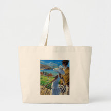Trish Biddle - Tennis on the Riviera Bag