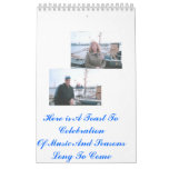 Trisha Blue Water CL Thoughts At Heart  Calendar