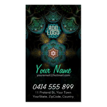 TriSheelz Fractal Business Card